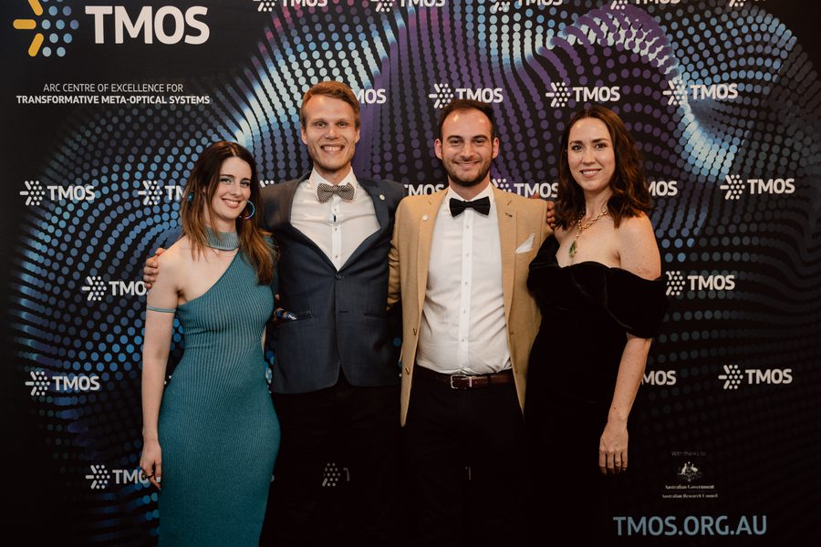 Dr Sulejman with TMOS colleagues at the 2022 TMOS gala